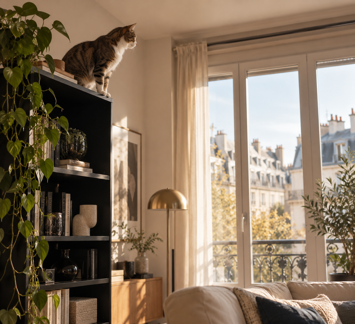 Pourquoi les chats aiment-ils vivre en hauteur ?