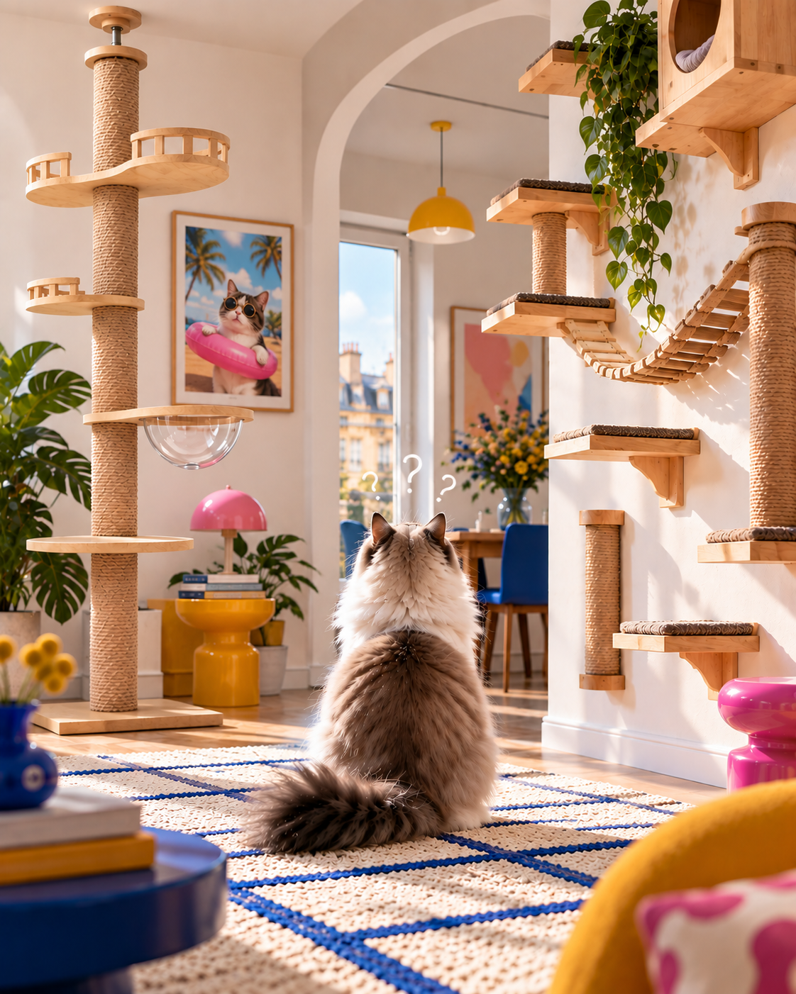 Arbre à chat ou parcours mural : quelles différences ?